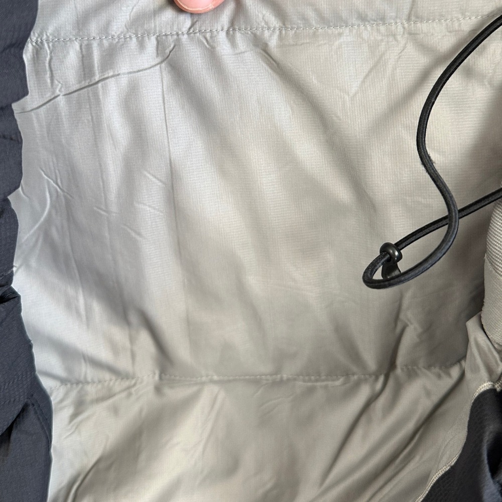 Sierra Designs Jacket Duck Down Mens XL Black Full Zip Hoodie Pocket Windbreaker - Picture 5 of 8